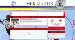 Desktop Screenshot of mhkmartin.sk